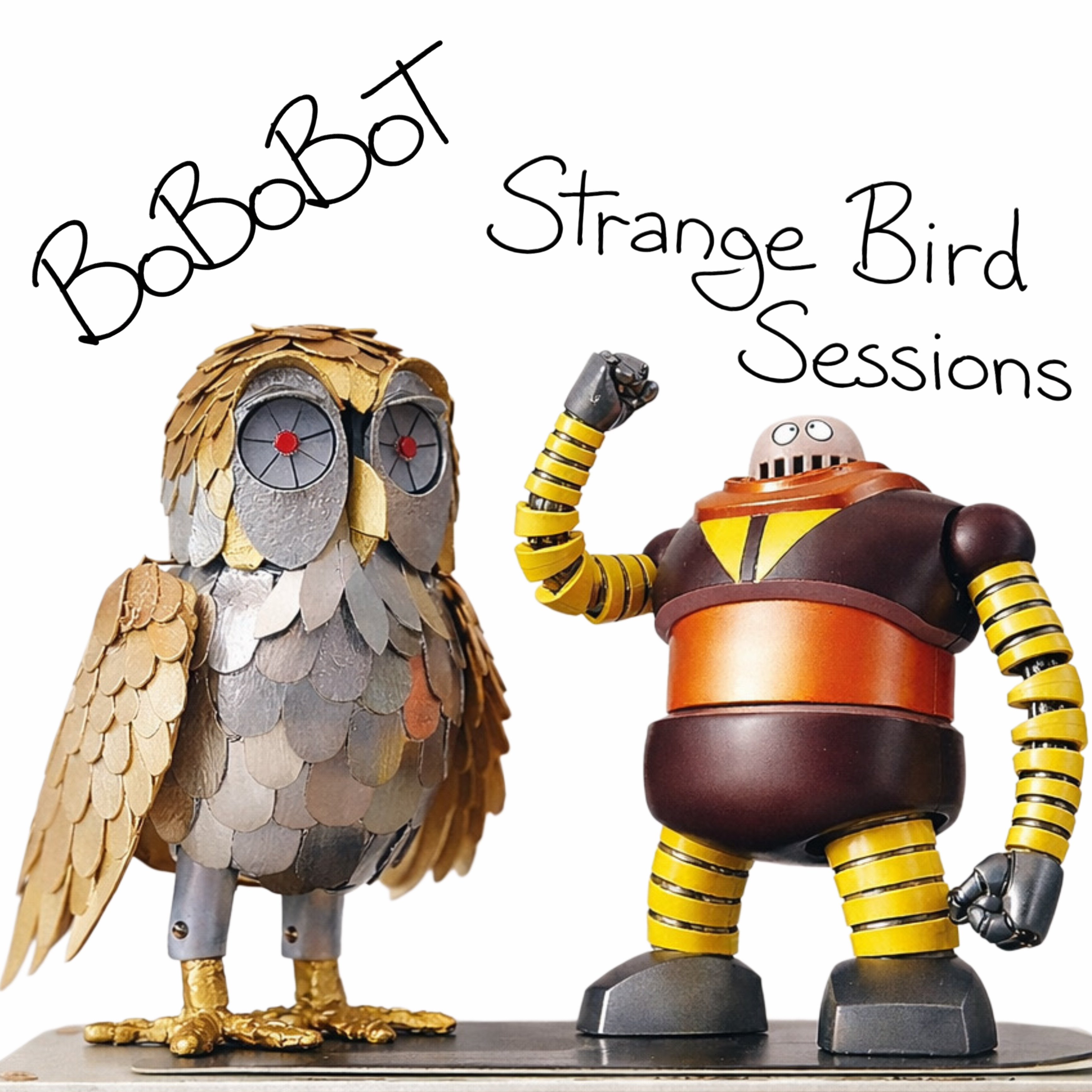 The Strangebird Sessions cover art by Bobobot